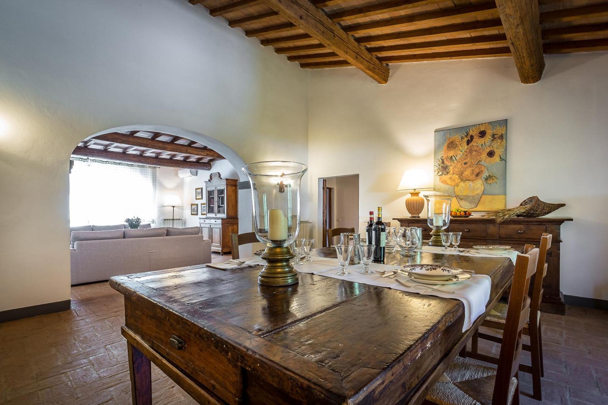Villa S.Andrea San Casciano in Val di Pesa Bagian luar foto
