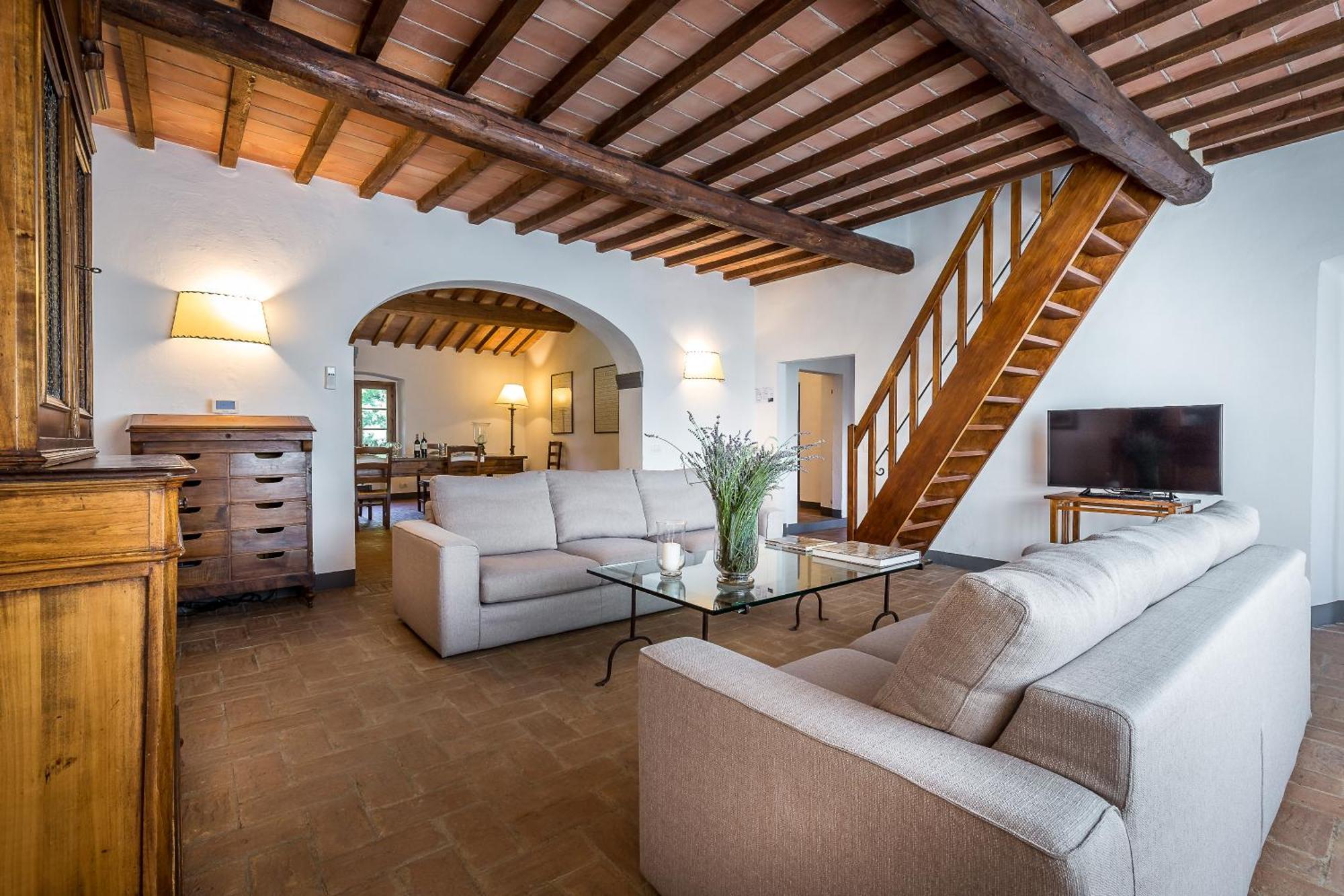 Villa S.Andrea San Casciano in Val di Pesa Bagian luar foto