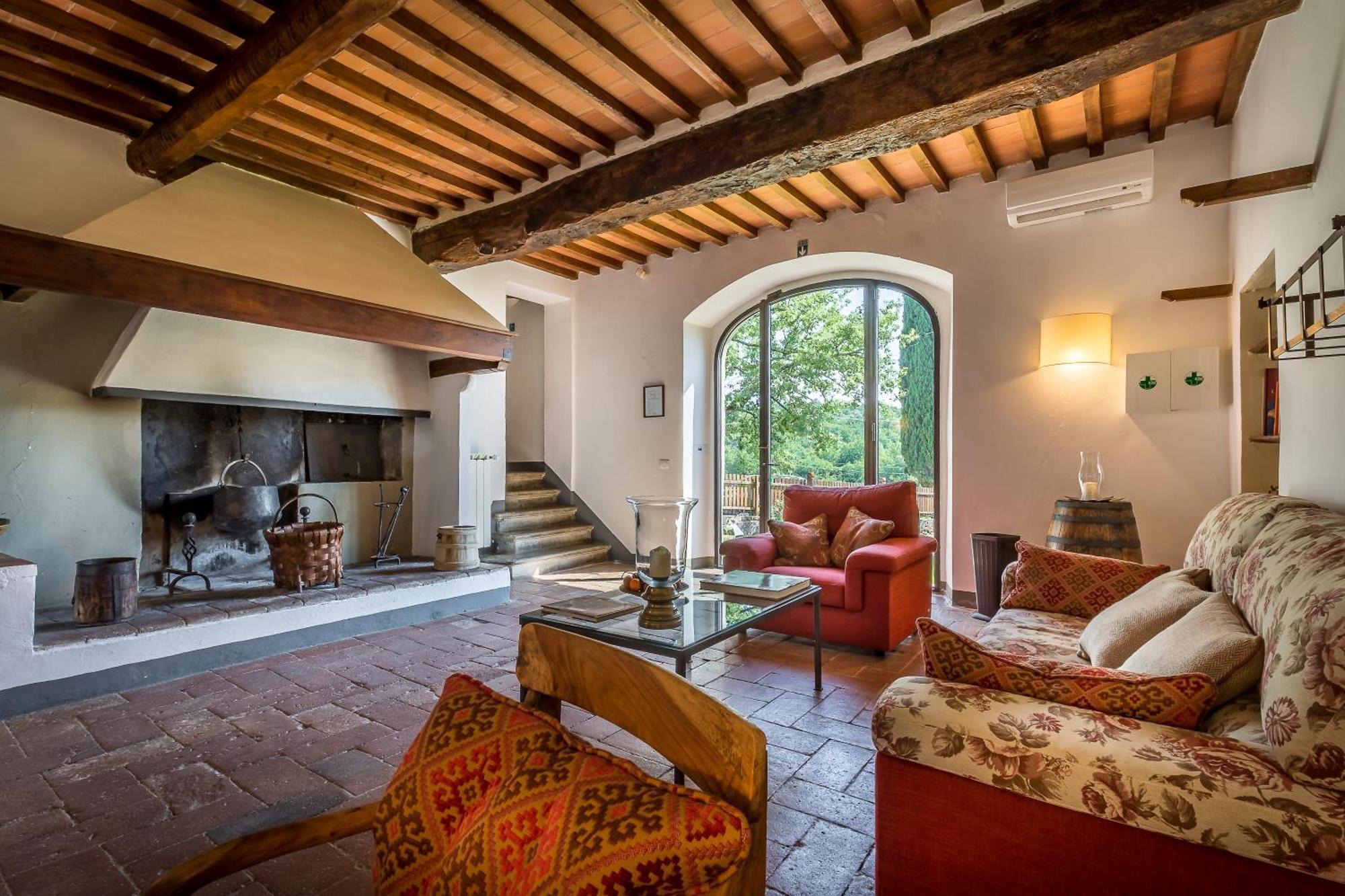 Villa S.Andrea San Casciano in Val di Pesa Bagian luar foto