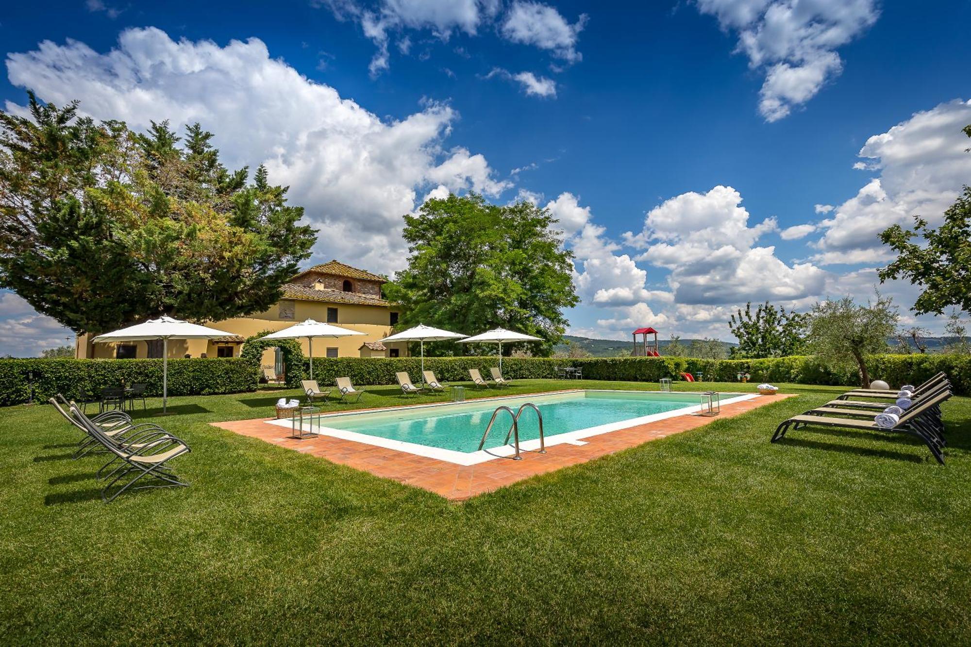 Villa S.Andrea San Casciano in Val di Pesa Bagian luar foto